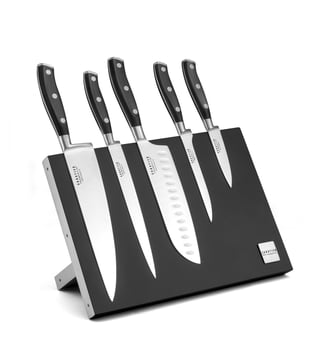 Bloc magnétique 5 couteaux de cuisine Sabatier Trompette