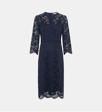 Robe mi-longue en dentelle - RADIA Gerard Darel