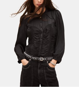 Chemise droite Cimila - Ba&sh - Noir