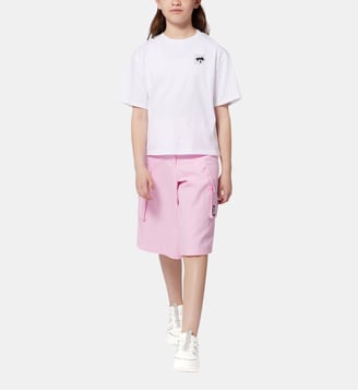 T-shirt manches courtes coton - DKNY - Blanc
