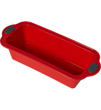 Moule à cake renfort métal 24cm - Essentiel B - Rouge