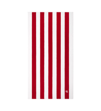 Serviette de plage  en coton - Ralph Lauren Home - Red
