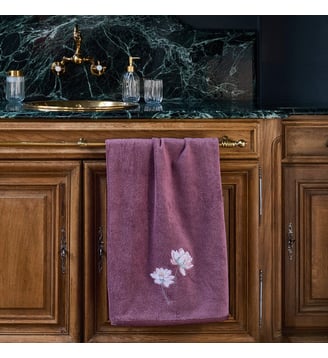 Drap De Bain Patio - Anne de Solène - Violet