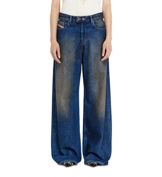 Relaxed Jeans Low Waist 1996 D-Sire - Diesel - Bleu foncé