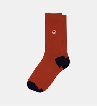 Chaussettes mi-hautes en coton - Le Slip Francais - Rouge