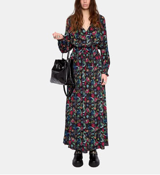 Robe Rayado - Zadig&Voltaire - Bleu encre