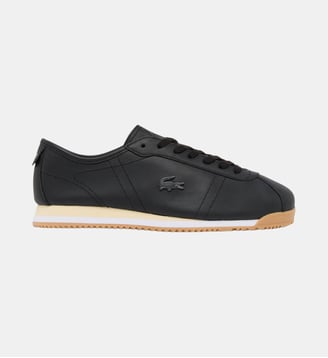 Sneakers Club-Low homme en cuir - Lacoste - Noir et gum