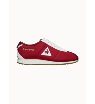 Sneakers retro-running en textile et suede Wendon - Le Coq Sportif - Sun dried tomato