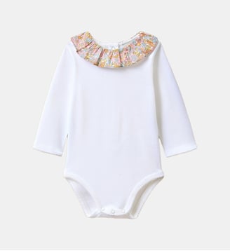 Body col tissu Liberty Bébé - Cyrillus - Liberty annie and may rose