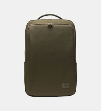 Sac à dos en matières recyclées KASLO TECH 30 L - Herschel - Vert olive foncé