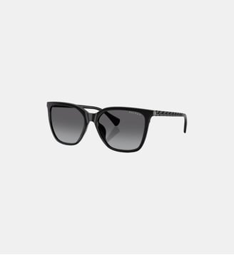 Lunettes de soleil Carré RA5328U - Polo Ralph Lauren - Noir brillant