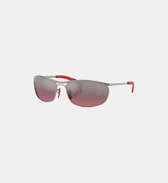 Lunettes de soleil Ovale RB3819M RB3819M Scuderia Ferrari Collection - Ray Ban - Ivoire foncé