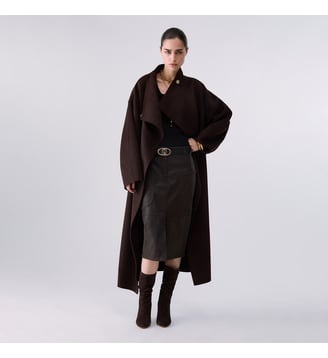 Manteau en laine oversize Liu Jo