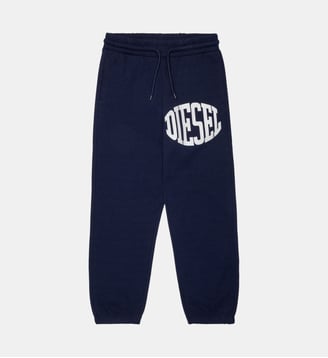 Pantalon en molleton avec logo - Diesel Kids - Bleu