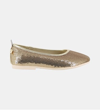 Ballerines avec simili - Billieblush - Doré