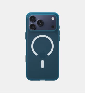 Coque iPhone 17 Pro Max Jelly Bleu Nuit MagSaf - Rhinoshield - Bleu