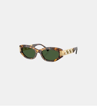 Lunettes de soleil Œil de chat VE4501 - Versace - Marron