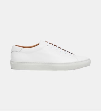 Baskets Derby Idol En Cuir - Hackett London - White