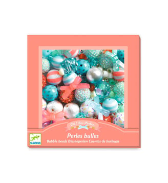 Perles bulles, Argent - Djeco - Multicolore