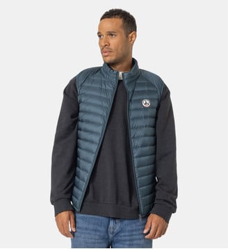 Doudoune sans manches Tom - Jott - Bleu algue