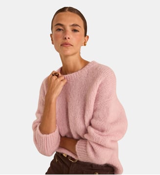 Pull En Mohair Mélangé Anastasia Maison 123