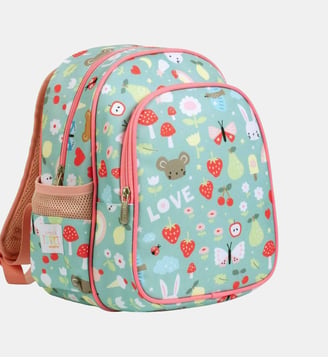 Sac à dos avec poche isotherme - A Little Lovely Company - Bleu