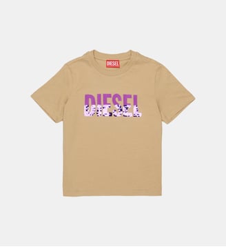 T-shirt avec logo - Diesel Kids - Sable