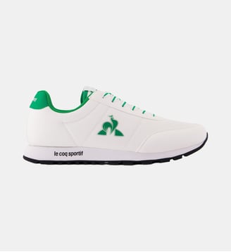 Baskets  RACERONE - Le Coq Sportif - Optical white et fern green