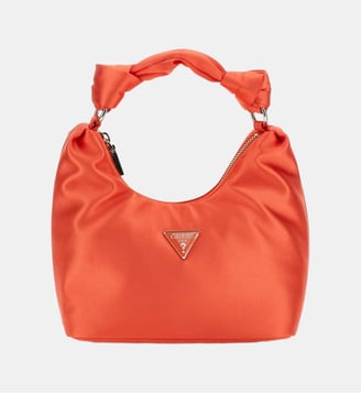 Mini sac à main Velina satin - Guess - Orange