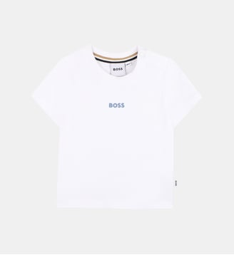 Tee-shirt manches courtes - BOSS Kidswear - Blanc