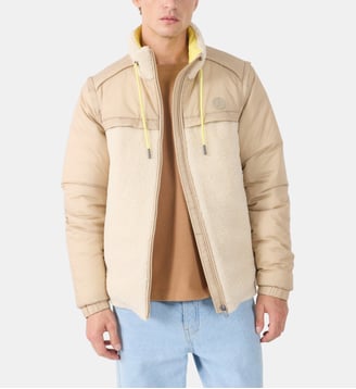 Doudoune sherpa Oleg - Jott - Naturel