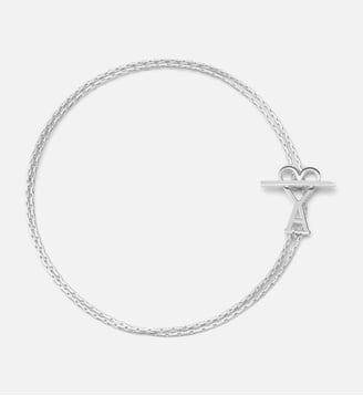 Collier Chaîne Ami de Coeur 2 En 1 unisexe - AMI Paris - Argent
