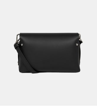 Sac trotteur Pur & Element City en cuir - Lancaster - Noir et or pâle