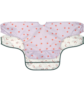 Lot de 2 bavoirs - Lassig - Violet