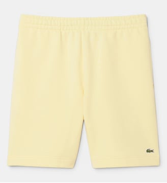 Short regular fit molleton - Lacoste - Jaune