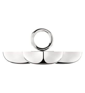 Service 3 coupelles petit modèle Vertigo Métal Argenté - VERTIGO - Christofle - Argent