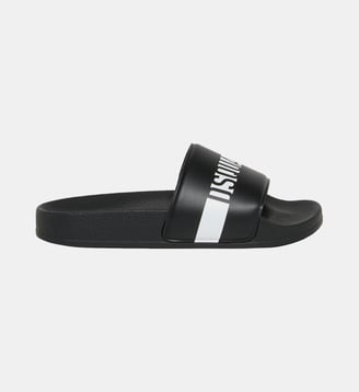 Claquettes à logo - Dsquared2 - Noir