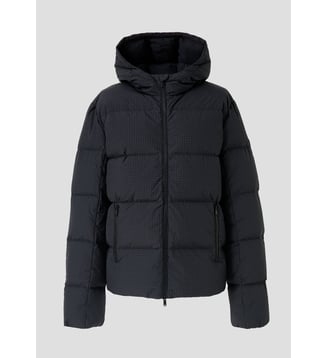 Doudoune à capuche Grand Froid ripstop Erza - Jott - Grille noire