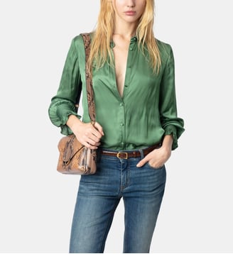 Chemise Thely - Zadig&Voltaire - Vert coriander