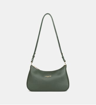 Sac trotteur Even en cuir - Lancaster - Kaki