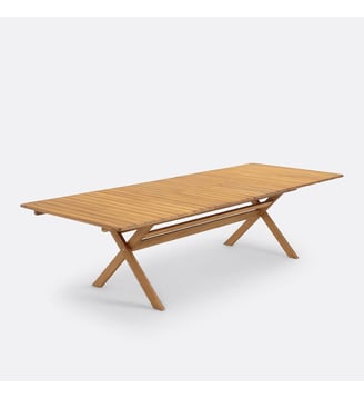 Table de jardin pliante Réalto, acacia - La Redoute Interieurs - Acacia