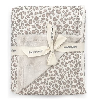 Couverture polaire - Babyshower - Gris