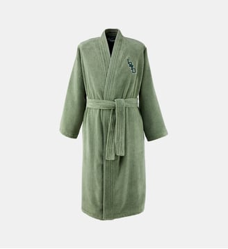 Peignoir de bain long en coton Kenzo Home