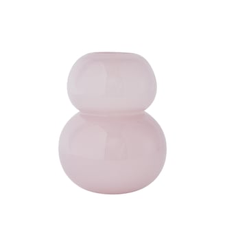 Vase en verre à relief - OYOY - Rose