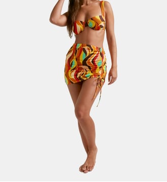 Jupe courte de feu - Robin Collection - Multicolore