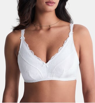 Soutien gorge Triangle souple post operatoire - Aubade - Blanc