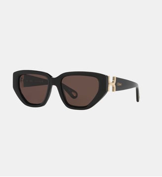 Lunettes de soleil Œil de chat CH0235S - Chloé - Noir