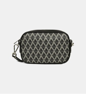 Sac à main trotteur zippé - Lancaster - Noir