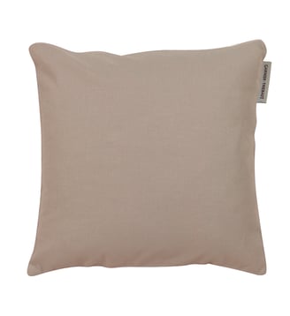 Housse de coussin pur coton - Garnier Thiebaut - Étain