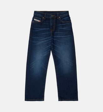 Jean coupe regular - Diesel Kids - Denim bleu